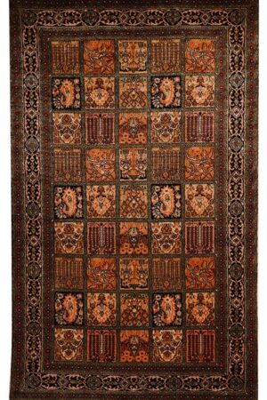 Traditional Silk Quom Rug