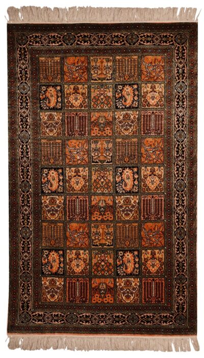 Traditional Silk Quom Rug