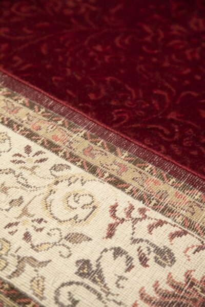 Transitional Wool Silk Rug - Image 4
